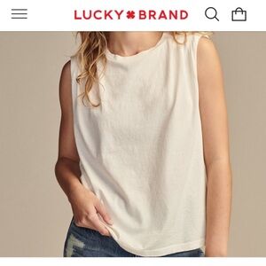Lucky Brand muscle tank. XL. New with tags